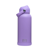 Acqua Flip Sip & Go! Double Wall Insulated Stainless Steel Water Bottle Lush Lilac 32 oz