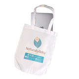 NaturallyBaby Canvas Tote Bag - Large