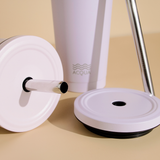 Acqua Boba Cup Stainless Steel Reusable Eco-Travel Insulated Tumbler (590 ml)