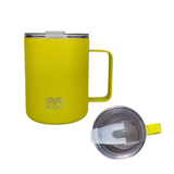 Acqua Stainless Steel Mug with Handle 2.0, 375ml Double-Wall Vacuum Insulated-NEW LID!