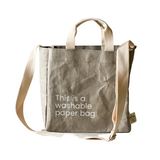 New Earth EcoCraft Washable Sling Bag - Stone Grey