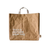 New Earth EcoCraft Washable Paper Bag - Medium - Tan