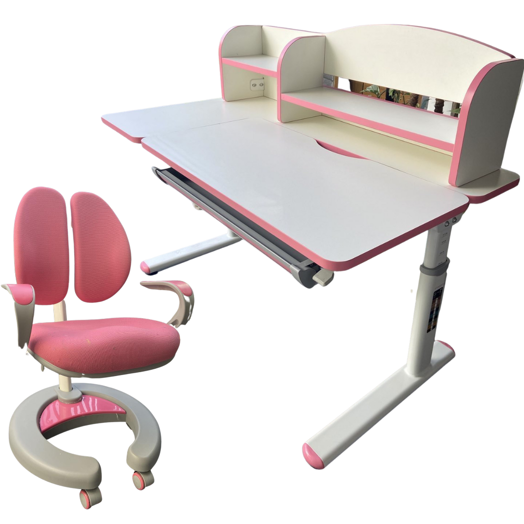 Pre loved Stacked Furniture Kids Ergonomic Study Table and Chair NATURALLYBABYPH CO