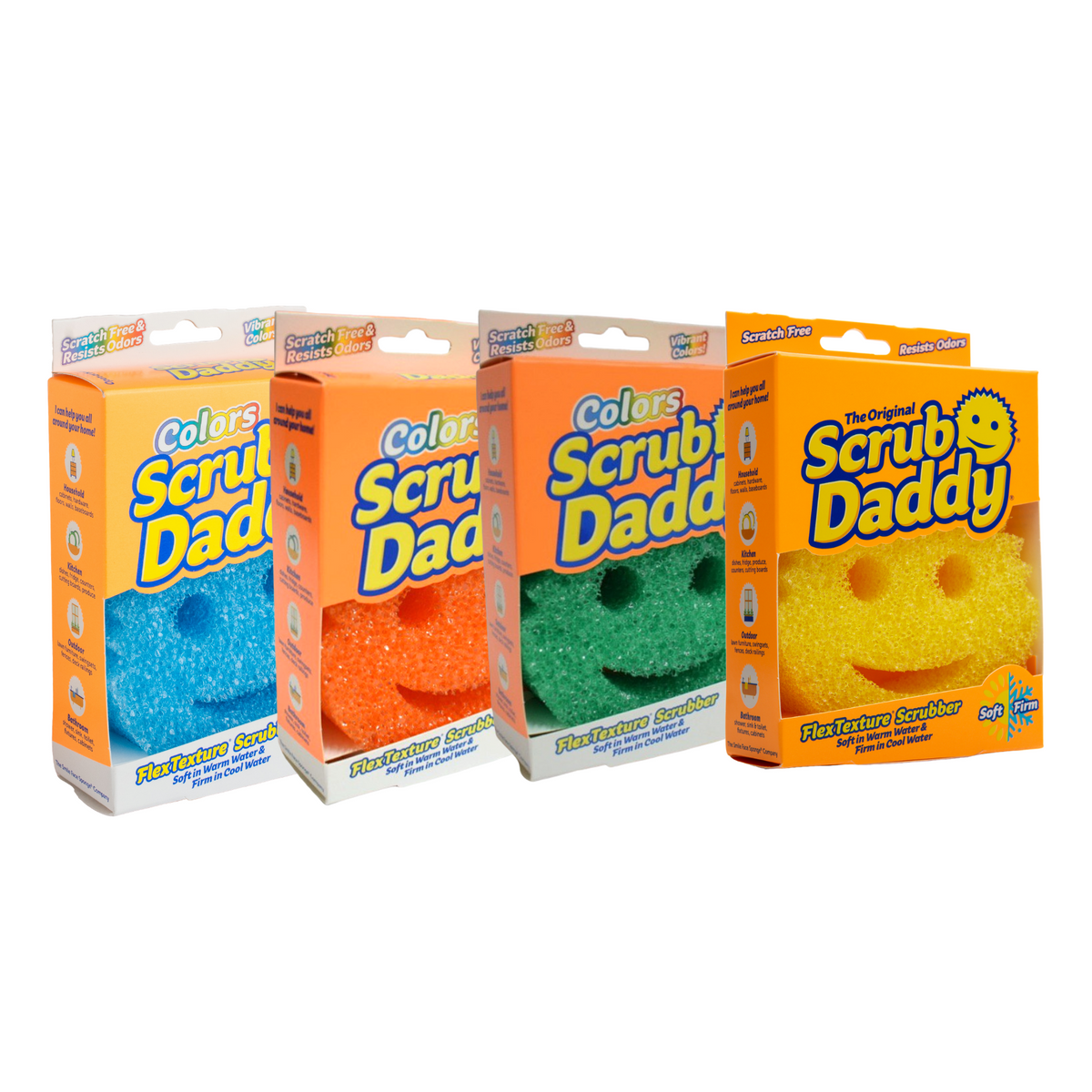 Scrub Daddy FlexTexture Scrubber NATURALLYBABYPH CO.