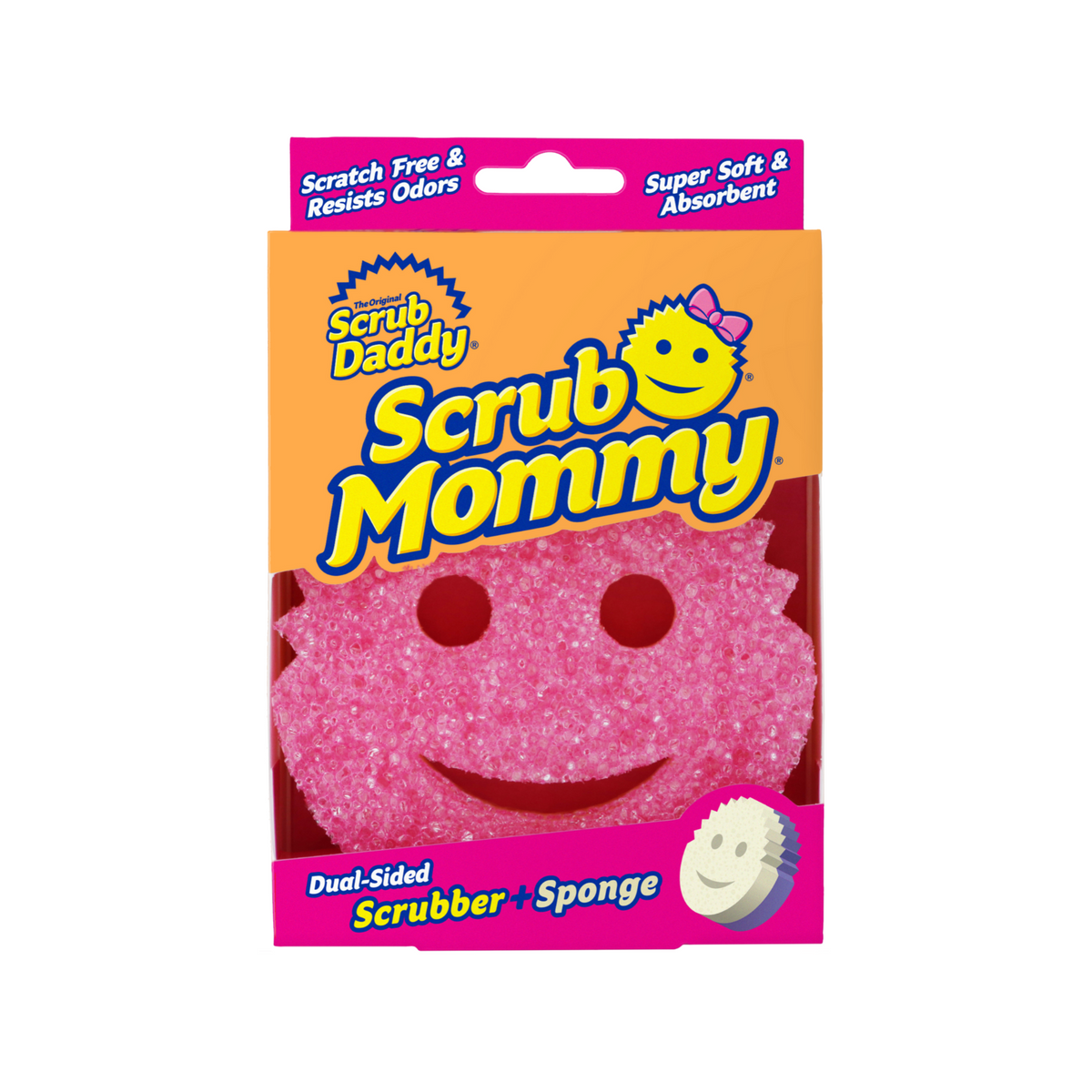 Scrub Mommy Dual Sided Scrubber Sponge NATURALLYBABYPH CO