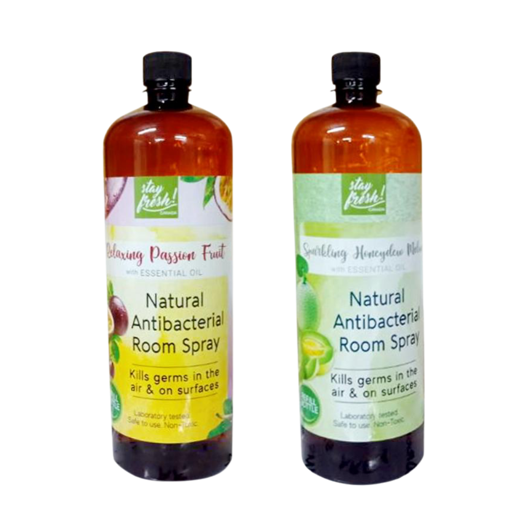 Stayfresh Canada Natural Antibacterial Room Spray - 1L Refill Bottle ...