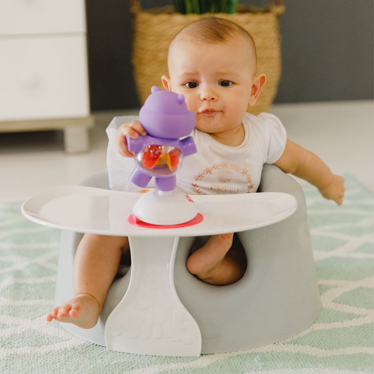 Bumbo seat online suction toys