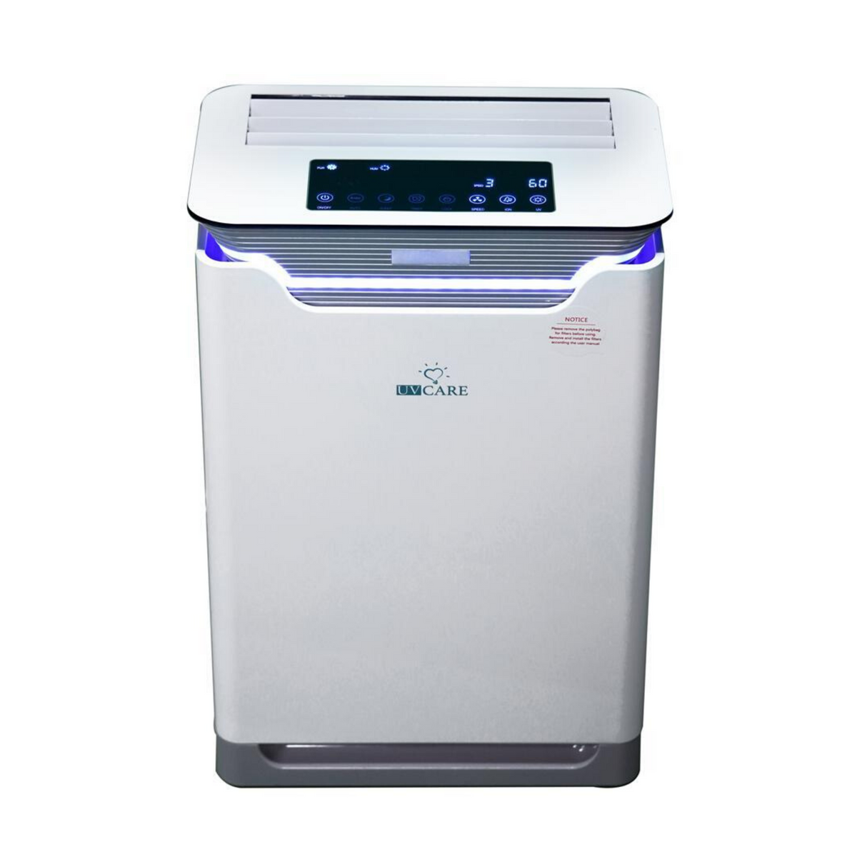 UV Care Air Purifier with Humidifier & Wifi, with Medical Grade H14 HE