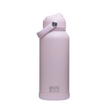 Acqua Flip Sip & Go! Double Wall Insulated Stainless Steel Water Bottle Rosepunch Pink 32 oz