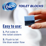 Bloo Original Blue Toilet Blocks 2x50g