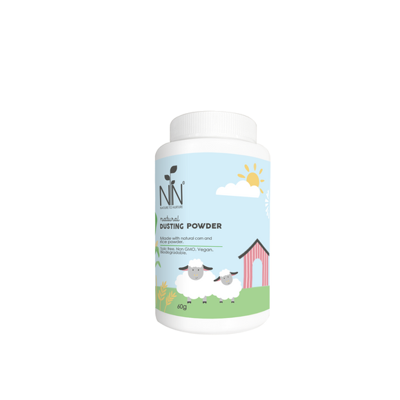 Nature to Nurture Natural Dusting Powder 60g