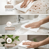 Hokage Mom by Ninja Home Reusable Bamboo Paper Towel (up to 2,000 uses per roll)