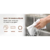 Hokage Mom by Ninja Home Reusable Bamboo Paper Towel (up to 2,000 uses per roll)