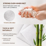 Hokage Mom by Ninja Home Reusable Bamboo Paper Towel (up to 2,000 uses per roll)