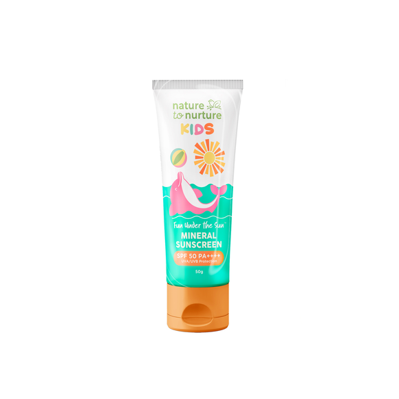 Nature To Nurture Kids Fun Under the Sun Mineral Sunscreen 50g