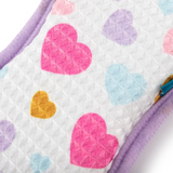 Minky M Cloth Anti Bacterial Cleaning Pad - Pastel Love Hearts