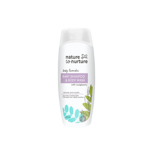 Nature To Nurture Baby Shampoo & Body Wash Travel Size 50ml