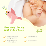 Nature To Nurture Baby Daily Rinse-Free Cleanser - 120ml