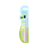 Nature to Nurture Wheat Straw Bamboo Charcoal Toothbrush with cover, 1-3 years old