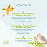 Nature to Nurture Ultra Gentle Laundry Powder -1kg