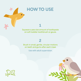 Nature to Nurture Toddler Training Gel Toothpaste (3 mos-2 years old)