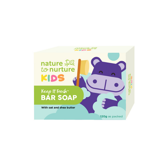 Nature To Nurture Kids Keep It Fresh Bar Soap - 120g