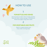 Nature to Nurture Baby Bottle and Dish Wash (New Design)