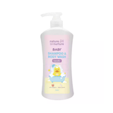 Nature To Nurture Baby Shampoo & Body Wash 750ml Pump Bottle