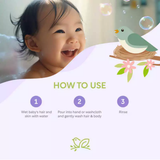 Nature To Nurture Baby Shampoo & Body Wash 750ml Pump Bottle