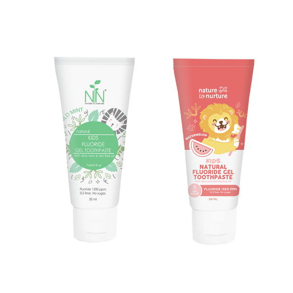 Nature to Nurture Kids Flouride Toothpaste, 3 years & up