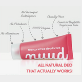 Nuud Natural Deodorant Starter Pack - 15ml