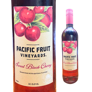 Pacific Fruit Vineyards - Sweet Black Cherry Wine - 750ml