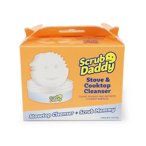 Scrub Daddy Stove and Cooktop Cleaner with Scrub Mommy