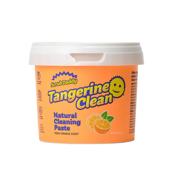 Scrub Daddy Tangerine Clean Natural Cleaning Paste - Fresh Orange Scent