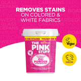 The Pink Stuff The Miracle Laundry Oxi Powder Stain Remover (for Colours)