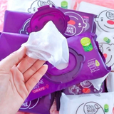 Tiny Nose Natural Saline Baby Wet Wipes - Grape (50s)