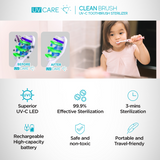 UV Care Clean Brush (Personal UV-C Toothbrush Sterilizer)