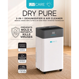 [Pre-Order / Unit Not On Hand - Fulfillment after 30 Days] UV Care Dry Pure Dehumidifier & Air Cleaner: 30L