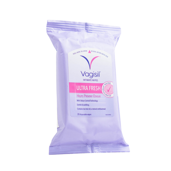 Vagisil Ultra Fresh Wipes 20 sheets per pack