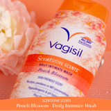 Vagisil Scentsitive Scents Peach Blossom Wash 354ml