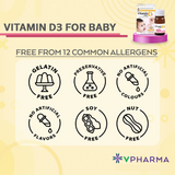 Morishita Jintan Vitamin D3 Drops for Baby