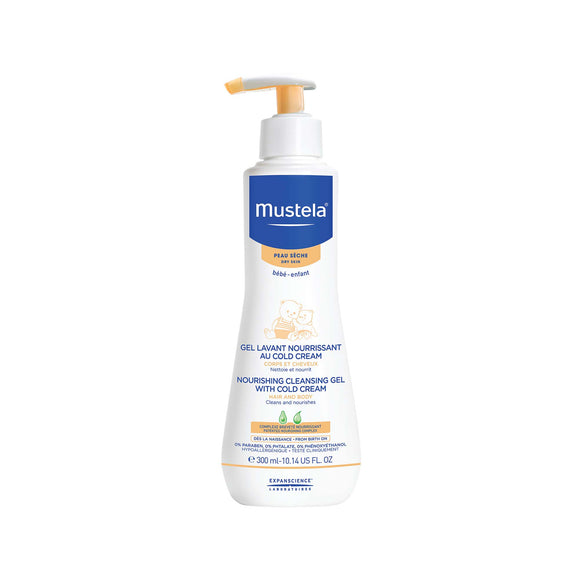 Mustela Nourishing Cleansing Gel with Cold Cream (300ml)