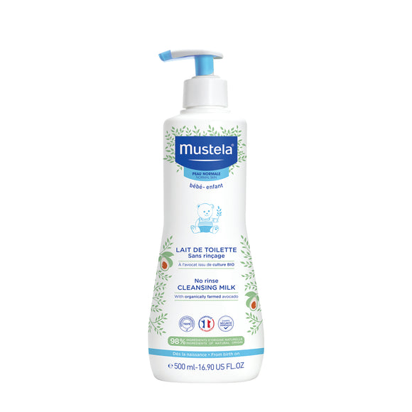 Mustela No-Rinse Cleansing Milk (500ml)