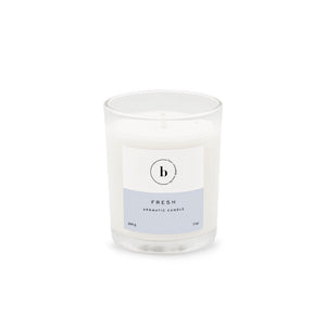 Bare Essentials Manila Soy Aromatic Candles - Glass - Fresh