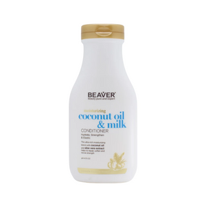 Beaver Beauty Coconut Oil and Milk Conditioner - 350ml (for Normal to Dry Hair)