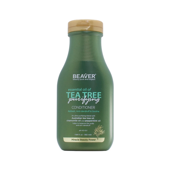 Beaver Beauty Tea Tree Oil Purifying Conditioner - 350ml (Scaly Scalp and Dandruff)