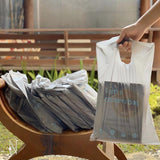 Cassava Biobag - "I am a cassava bag" Griphole Bag Large (50pcs) - Philippine Eagle White