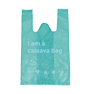 Cassava Biobag - T-shirt Bag Large - Tubbataha Seafoam Green 803 (50pcs)