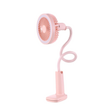 Faningo Portable Clip Fan with LED Light