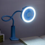Faningo Portable Clip Fan with LED Light